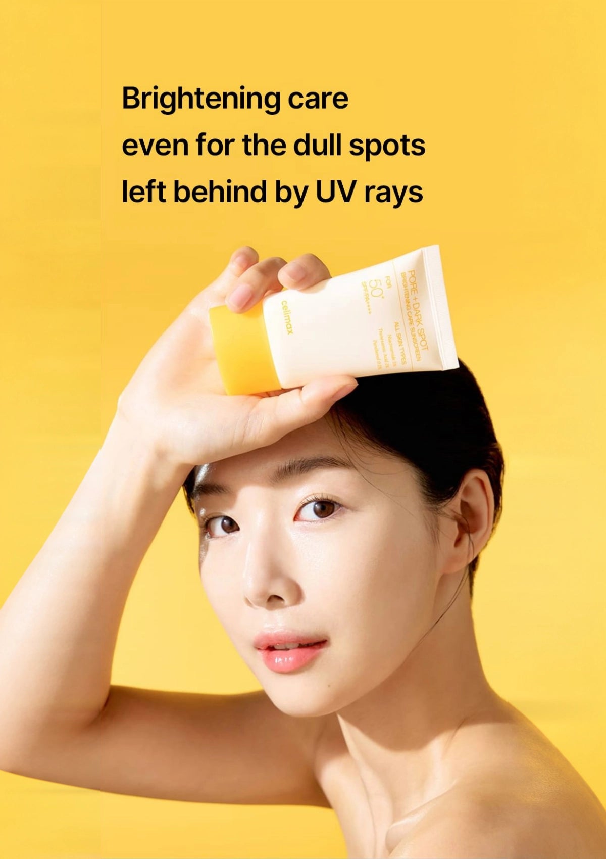 CELIMAX Pore + Dark Spot Brightening Care Sunscreen — Brightening care meets daily sun protection